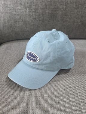 Life Is Good Pale Blue Vintage Oval Chill Cap, NWT, One Size.